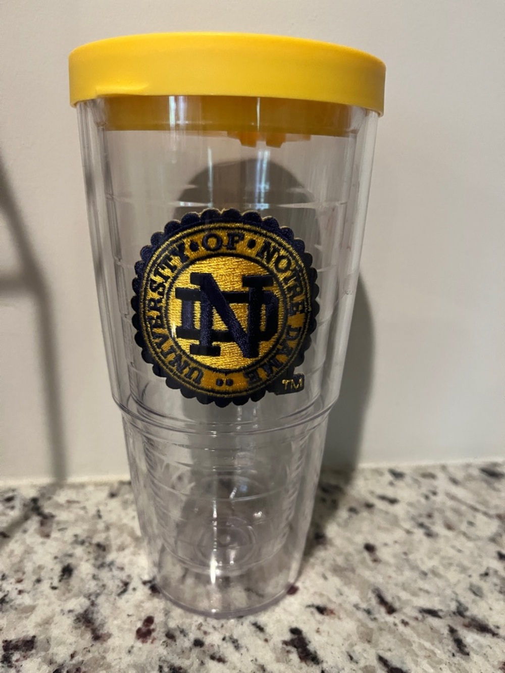 University of Notre Dame Yellow-Accent Tervis Tumbler